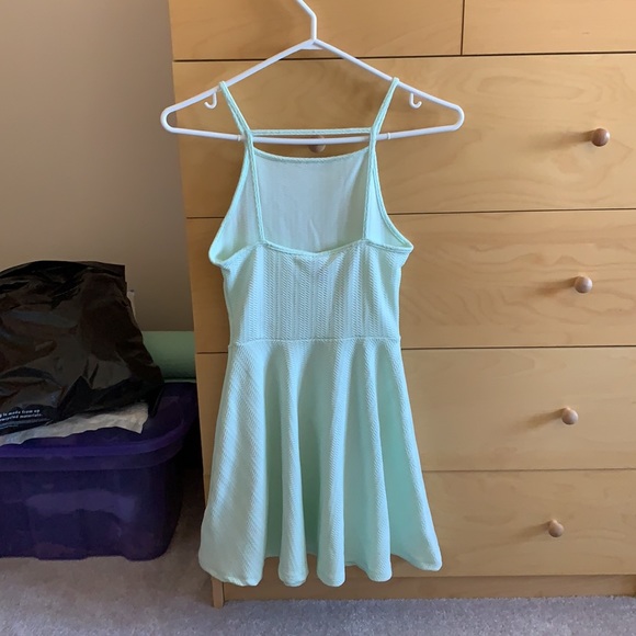 Halter, caged back dress - Picture 2 of 2